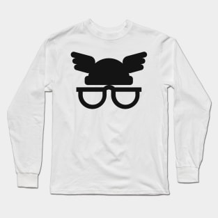 Glasses mac book icon Long Sleeve T-Shirt